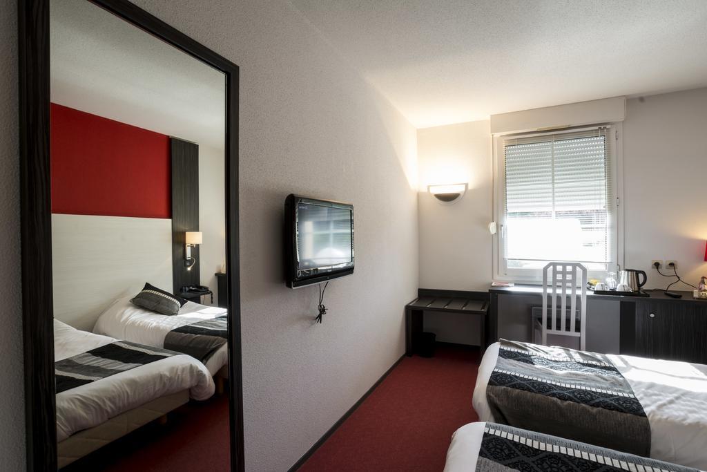 The Originals Boutique, Hotel Le Pillebois, Bourg-En-Bresse Nord Malafretaz Стая снимка